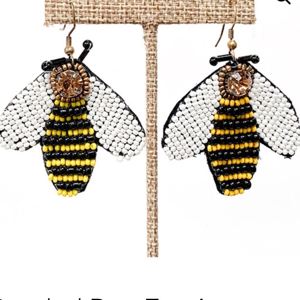 Honey Bee Earrings 🐝